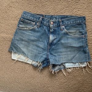 Levi’s cutoff shorts